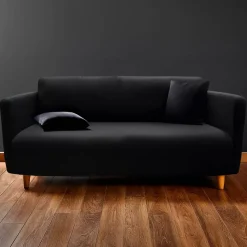 Coprisedia estensibile (225 x 245 cm) Mila Nero