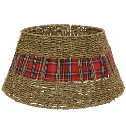 Coprivaso di albero di Natale (D70 cm) Tartan scozzese