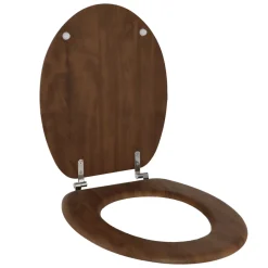 Copriwater effetto legno acacia Rustique Mimétisme