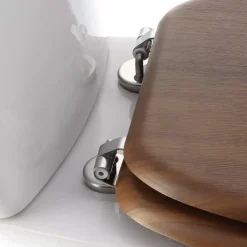 Copriwater effetto Legno Marrone