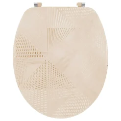 Copriwater in legno 18 pollici Chicissime Oro