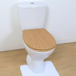 Copriwater 18 pollici MDF Effetto Rovere Beige