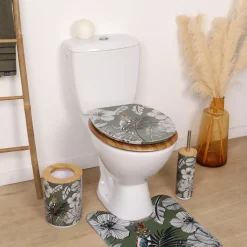 Copriwater WC 18 pollici MDF Jungle Fever Verde cachi