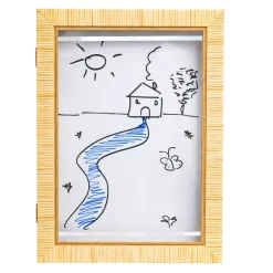 Cornice per disegni murali A4 Théa Beige