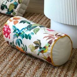 Cuscino a cilindro in cotone (20x45 cm) Emmy Multicolore