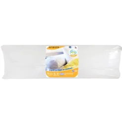 Cuscino a rullo morbido (90 x 23 cm) Soffice e voluminoso Bianco
