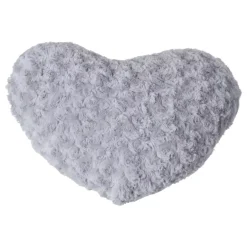 Cuscino Cuore Bouclée Grigio