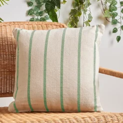 Cuscino da esterno in tela di cotone quadrato (50 x 50 cm) Ocealys Verde