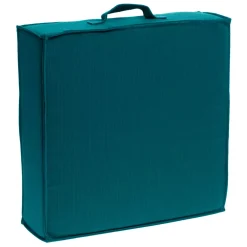 Cuscino da pavimento (40 cm) Ivano Blu ottanio