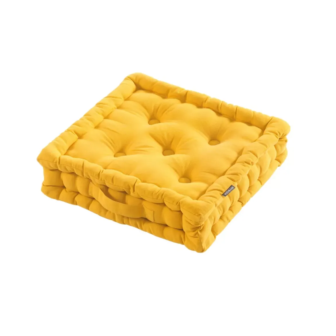 Cuscino da pavimento (40 x H10 cm) Pixel Giallo senape