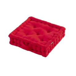 Cuscino da pavimento (40 x H10 cm) Pixel Rosso ciliegia