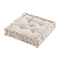 Cuscino da pavimento (50 x H10 cm) Pixel Beige-grigio