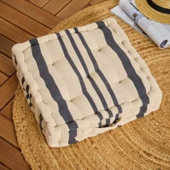 Cuscino da pavimento (45 x H10 cm) Manduel Grigio ardesia