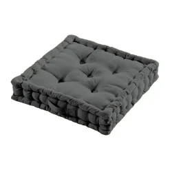 Cuscino da pavimento (50 x H10 cm) Pixel Grigio antracite