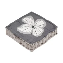 Cuscino da pavimento in cotone (45 x 45 cm) Tilda Grigio ardesia