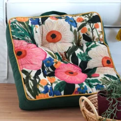 Cuscino da terra in cotone (45 x 45 cm) Betty Multicolore