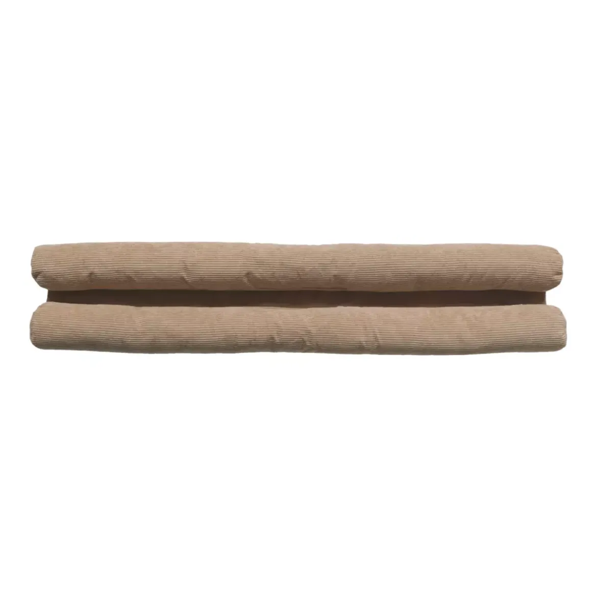 Cuscino paraspifferi doppio velluto a coste (80 cm) Ernest Beige