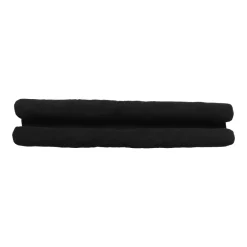 Cuscino paraspifferi doppio velluto a coste (80 cm) Ernest Nero