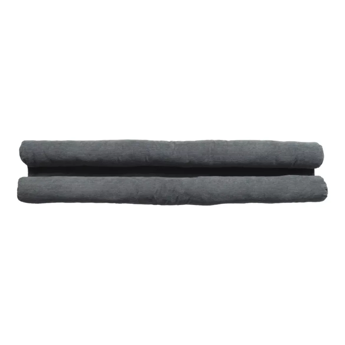 Cuscino paraspifferi doppio velluto a coste (80 cm) Ernest Grigio