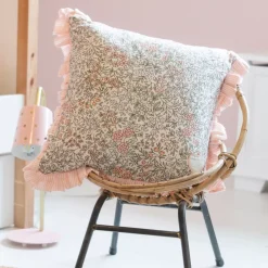 Cuscino per bambini Quadrato in Cotone (40 x 40 cm) Pimprenelle Rosa