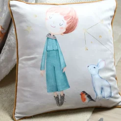 Cuscino per bambini quadrato (50x50 cm) Ferdinand Multicolore