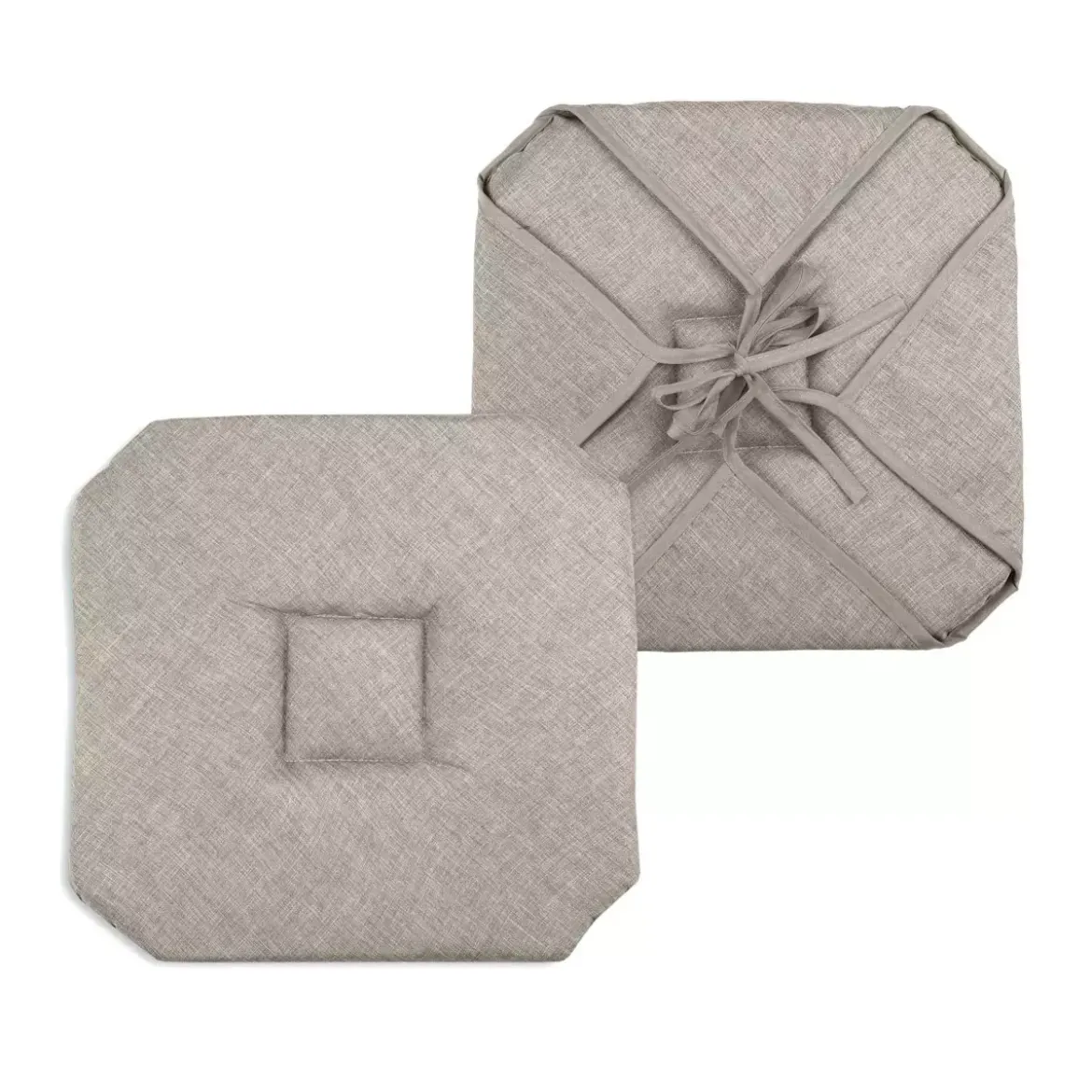 Cuscino per sedia Bea Tortora chiaro