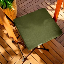 Cuscino per sedia da esterno quadrato (40 x 40 cm) Sunset Verde cachi