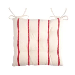 Cuscino per sedia da esterno tela di cotone (40 x 40 cm) Ocealys Rosso
