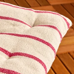 Cuscino per sedia da esterno tela di cotone (40 x 40 cm) Ocealys Rosso