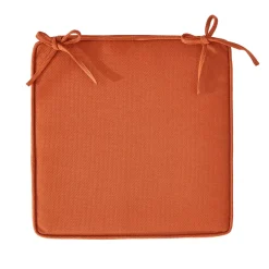 Cuscino per sedia da esterno quadrato (40 x 40 cm) Edena Arancione