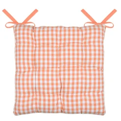 Cuscino per sedia quadrato in cotone (40 x 40 cm) Bardot Arancione