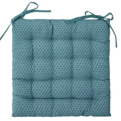 Cuscino per sedia quadrato (38 x 38 cm) Otto Blu ottanio