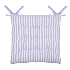 Cuscino per sedia quadrato in cotone (40 x 40 cm) Bardot Viola