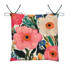 Cuscino per sedia quadrato in cotone (38 x 38 cm) Betty Multicolore
