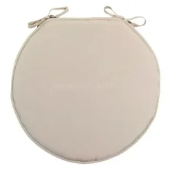 Cuscino per sedia rotondo Nelson Beige