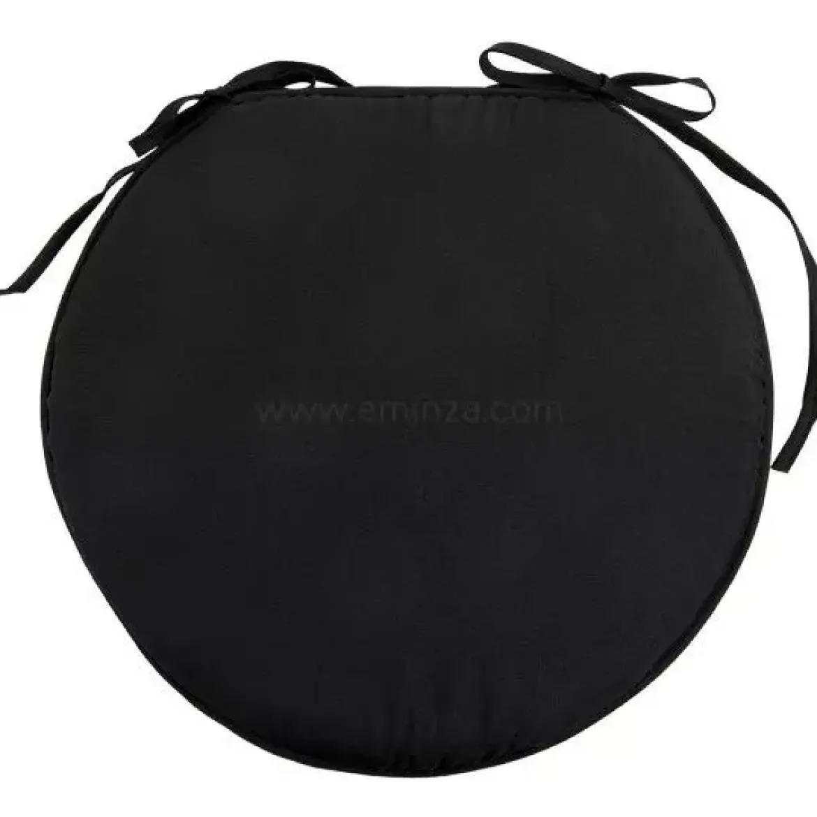 Cuscino per sedia rotondo Nelson Nero