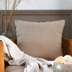 Cuscino quadrato (45 x 45 cm) Monaco Beige