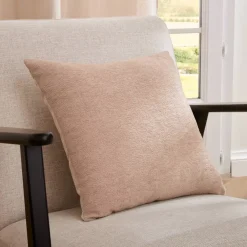Cuscino quadrato bouclé (40 x 40 cm) Ava Beige