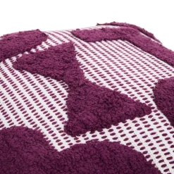 Cuscino quadrato cotone (50 x 50 cm) Poppy Viola