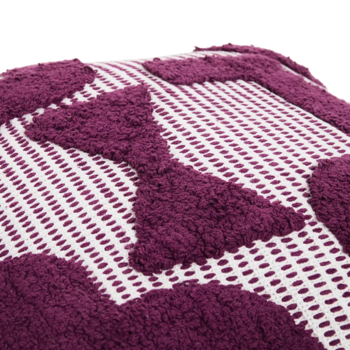 Cuscino quadrato cotone (50 x 50 cm) Poppy Viola