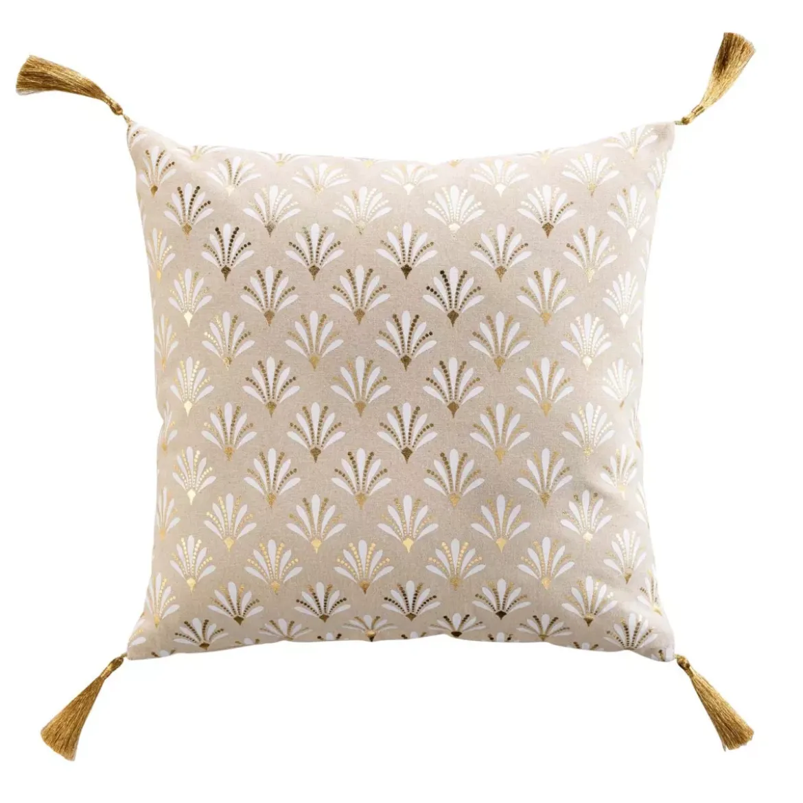 Cuscino quadrato cotone (40 x 40 cm) Rafina Beige