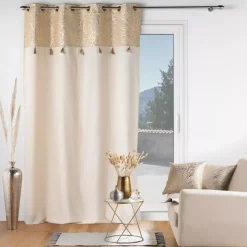 Cuscino quadrato cotone (40 x 40 cm) Solea Oro