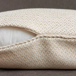 Cuscino quadrato effetto mélange (50 x 50 cm) James Beige Sabbia