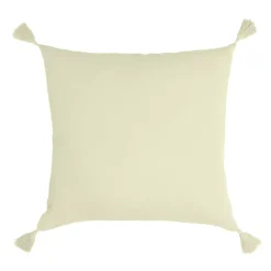 Cuscino quadrato garza di cotone (40 cm) Gaïa Verde tiglio