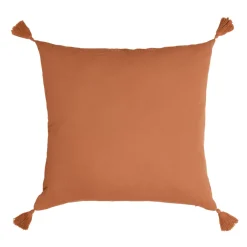 Cuscino quadrato garza di cotone (40 x 40 cm) Gaïa Albicocca