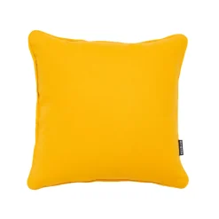 Cuscino quadrato in cotone (40 x 40 cm) Pixel Giallo senape