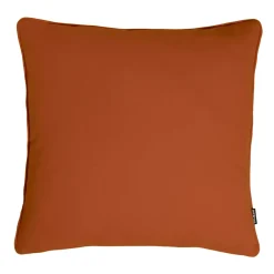 Cuscino quadrato in cotone (60 x 60 cm) Pixel Terracotta