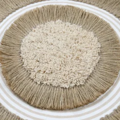 Cuscino quadrato in cotone (40 x 40 cm) Mekong Beige