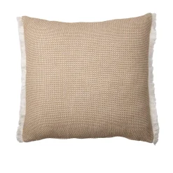 Cuscino quadrato in cotone (50 x 50 cm) Jamy Marrone