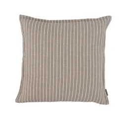 Cuscino quadrato in cotone testurizzato (50 x 50 cm) Alice Ecru